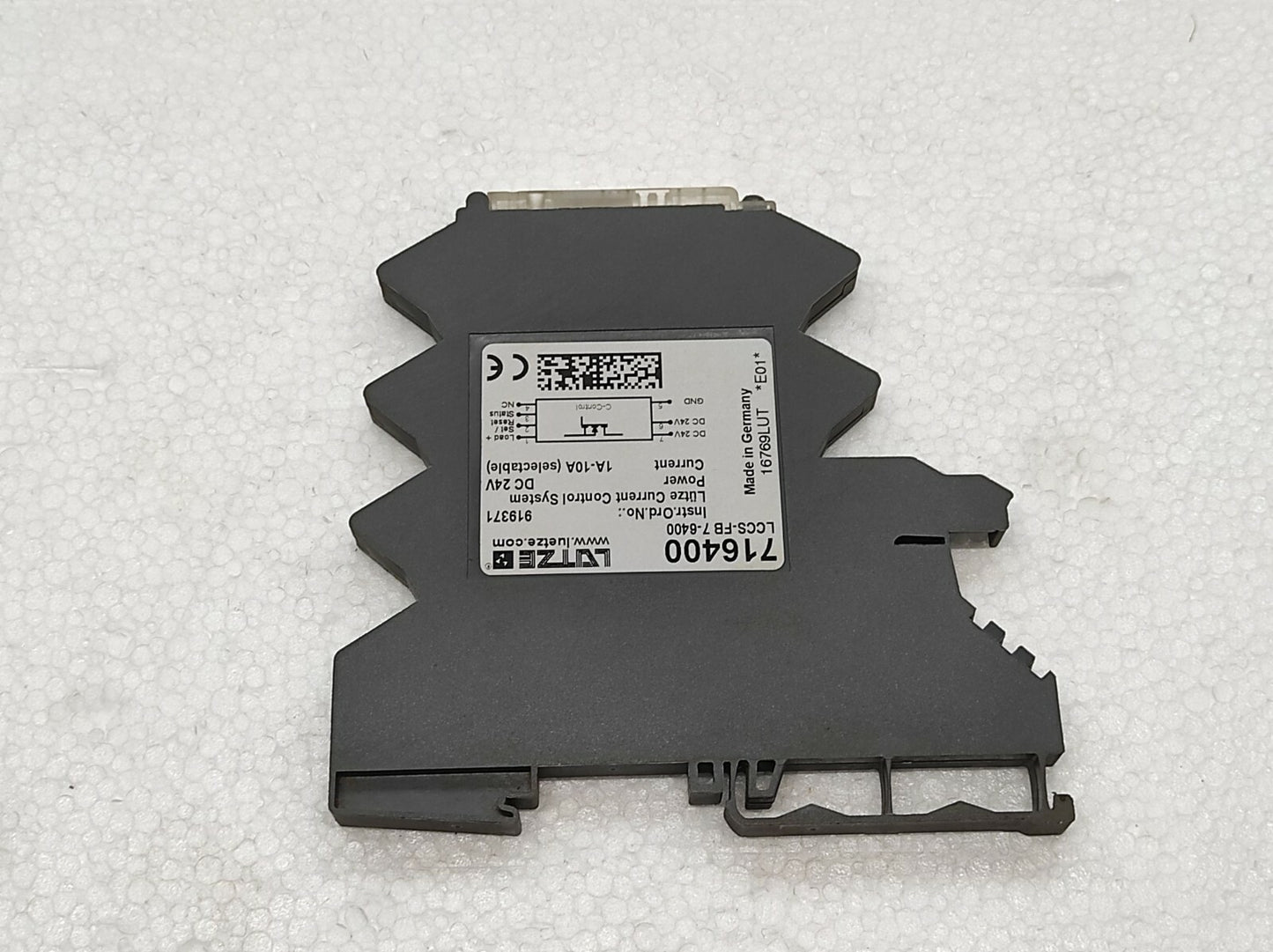 Luetze 716400 Overload Current Control System LCCS-FB 7-6400 24V DC