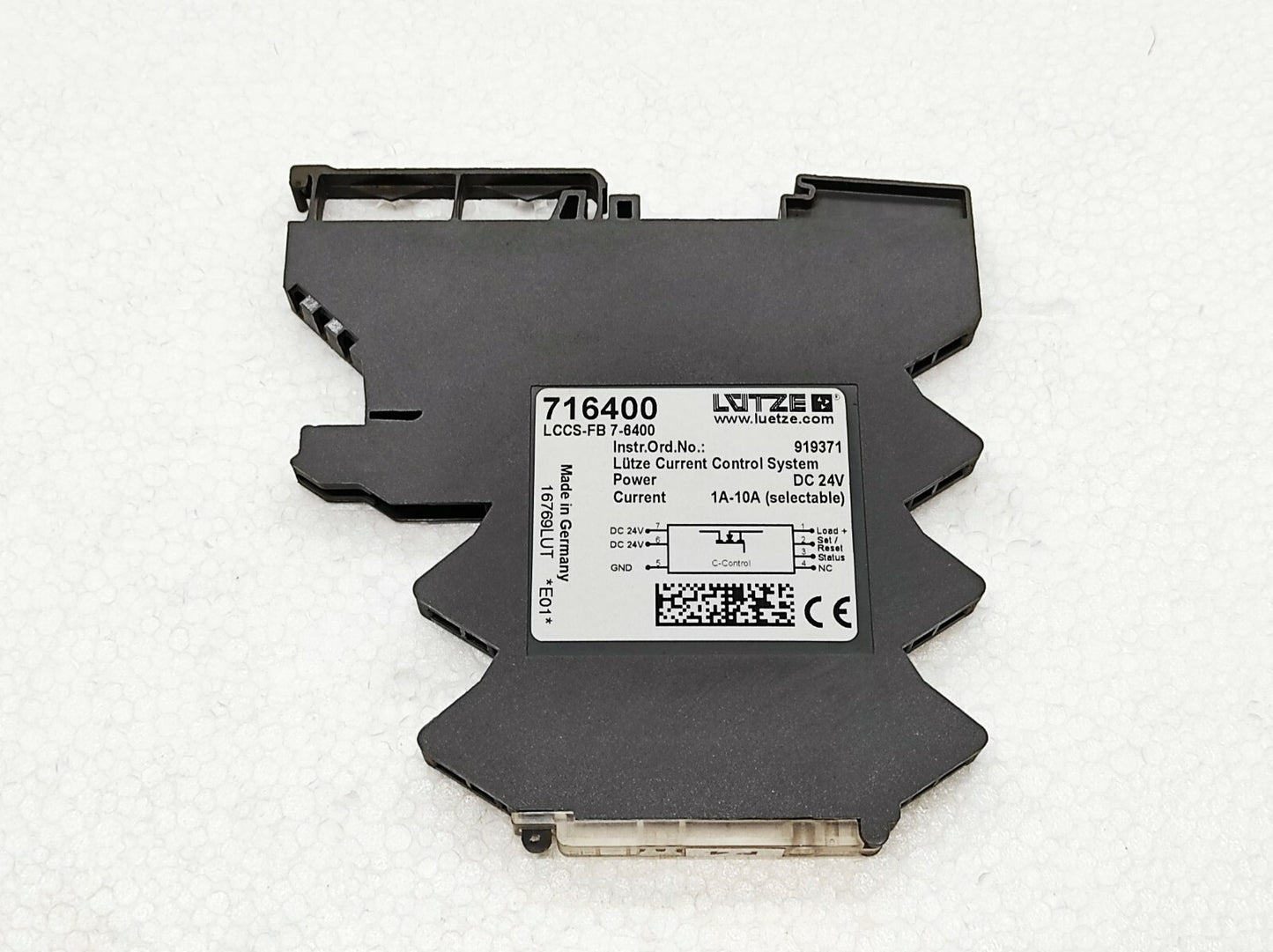 Luetze 716400 Overload Current Control System LCCS-FB 7-6400 24V DC