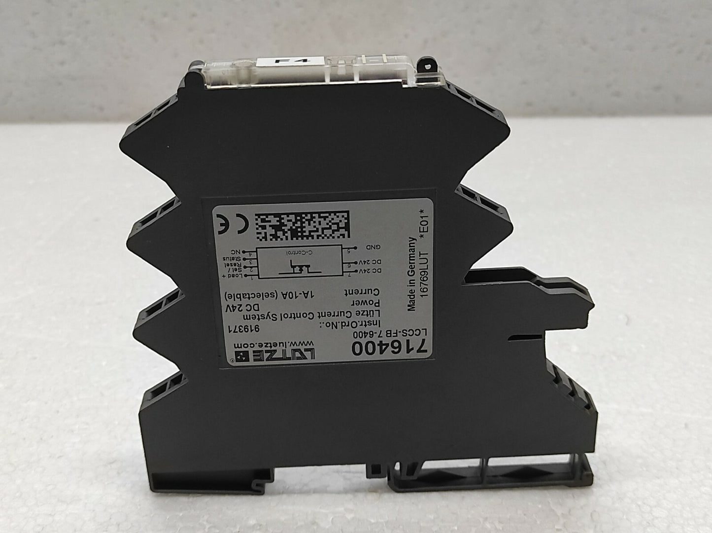 Luetze 716400 Overload Current Control System LCCS-FB 7-6400 24V DC