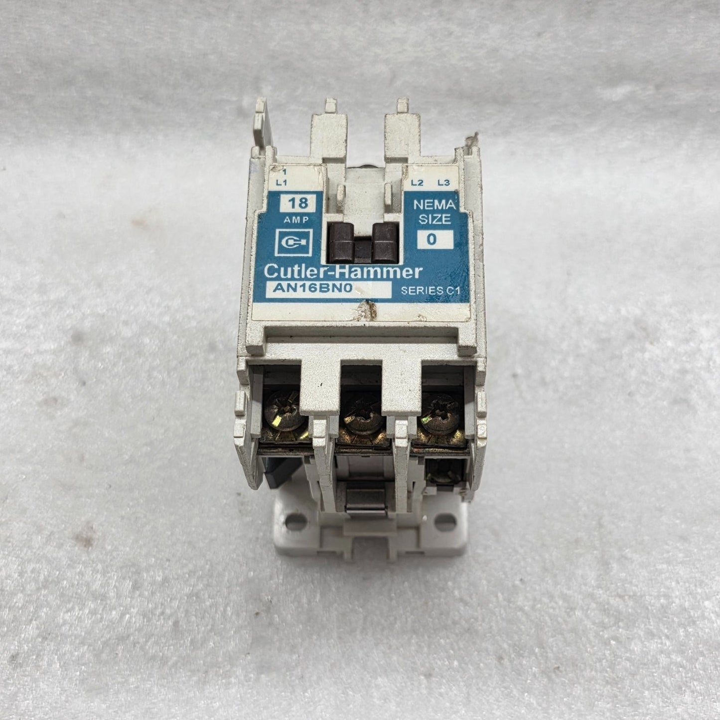 CUTLER HAMMER AN16BN0 MAGNETIC CONTACTOR 18A 110-120V