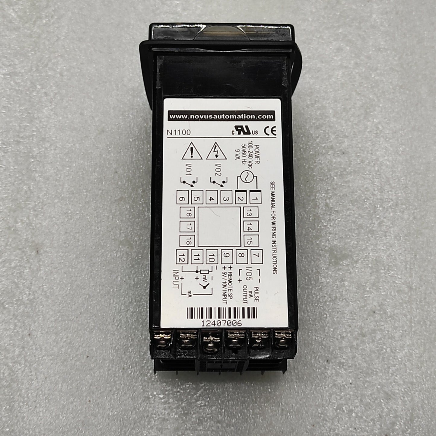 NOVUS N1100 UNIVERSAL CONTROLLER 100-240VAC