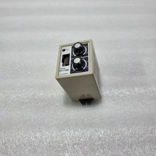 OMRON SDV-FM6 VOLTAGE SENSOR 100-110VAC