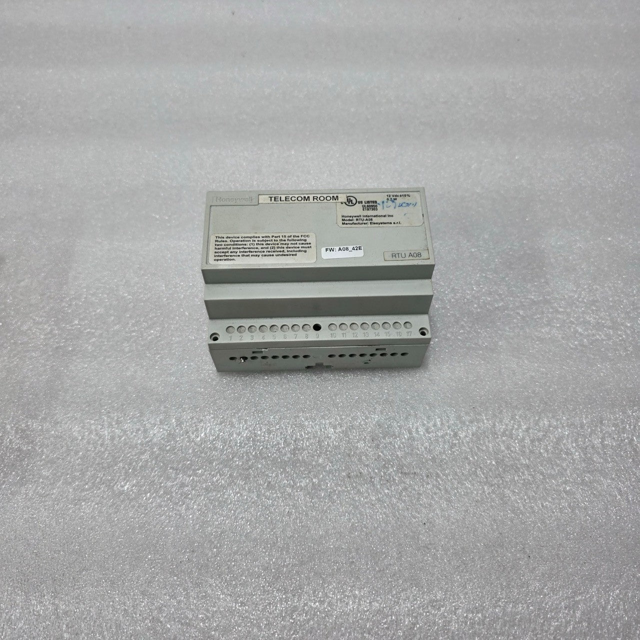HONEYWELL RTU A08 INTERFACE CONTROL UNIT