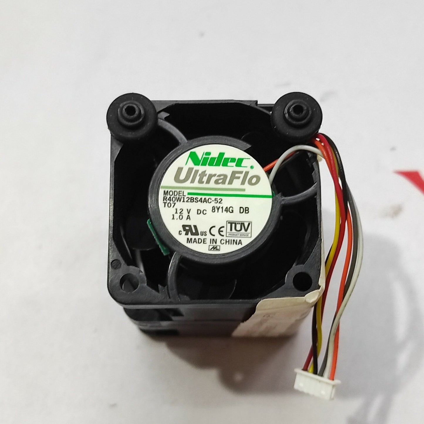 NIDEC ULTRAFLO R40W12BS4AC-52 SUPERMICRO FAN-0085L 12VDC 40X40X56 MM LOT OF 3 PC