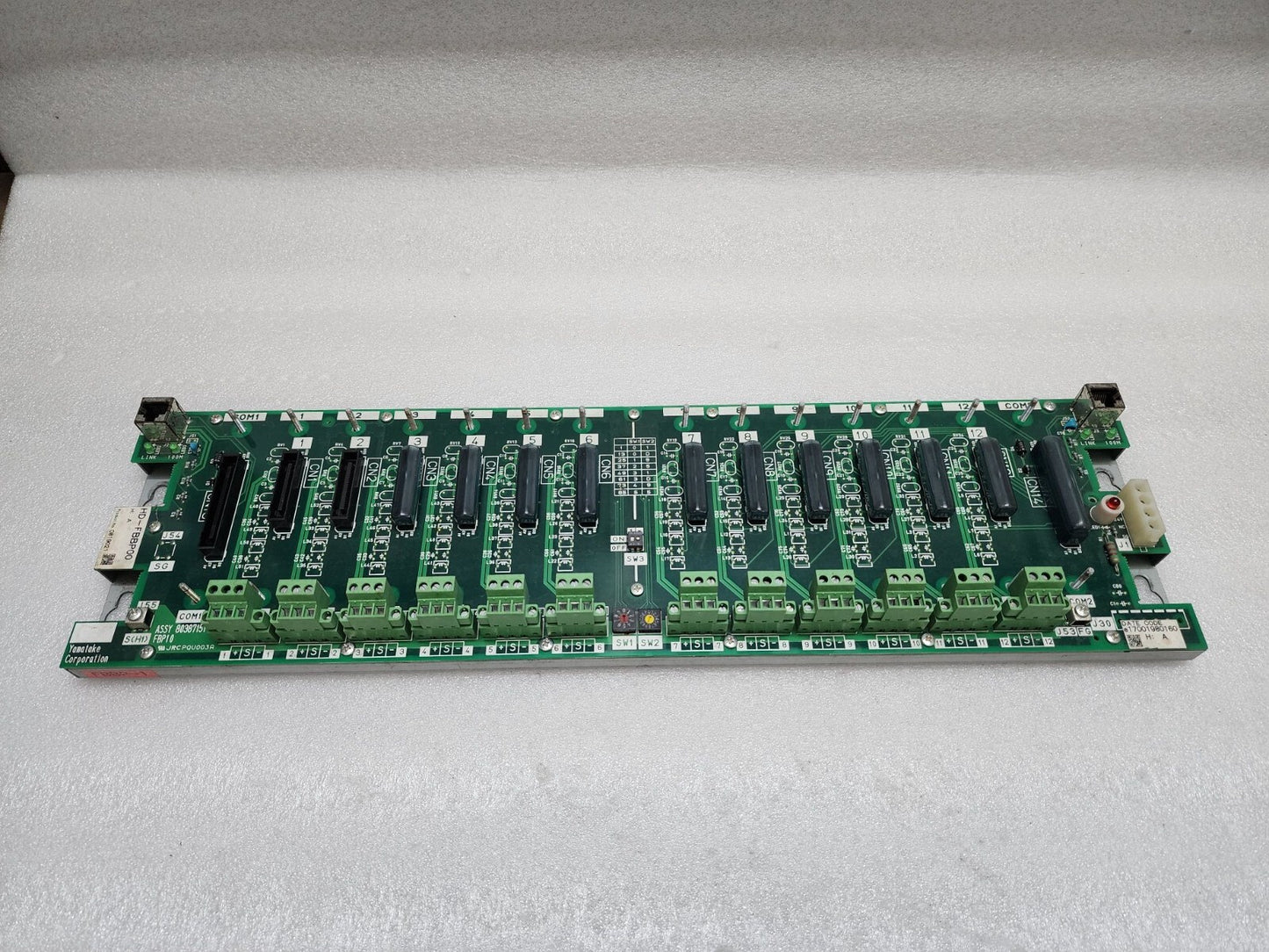 YAMATAKE CORPORATION HD-FBBP00 BOARD 0819021 ASSY 80387151-001 FBP10
