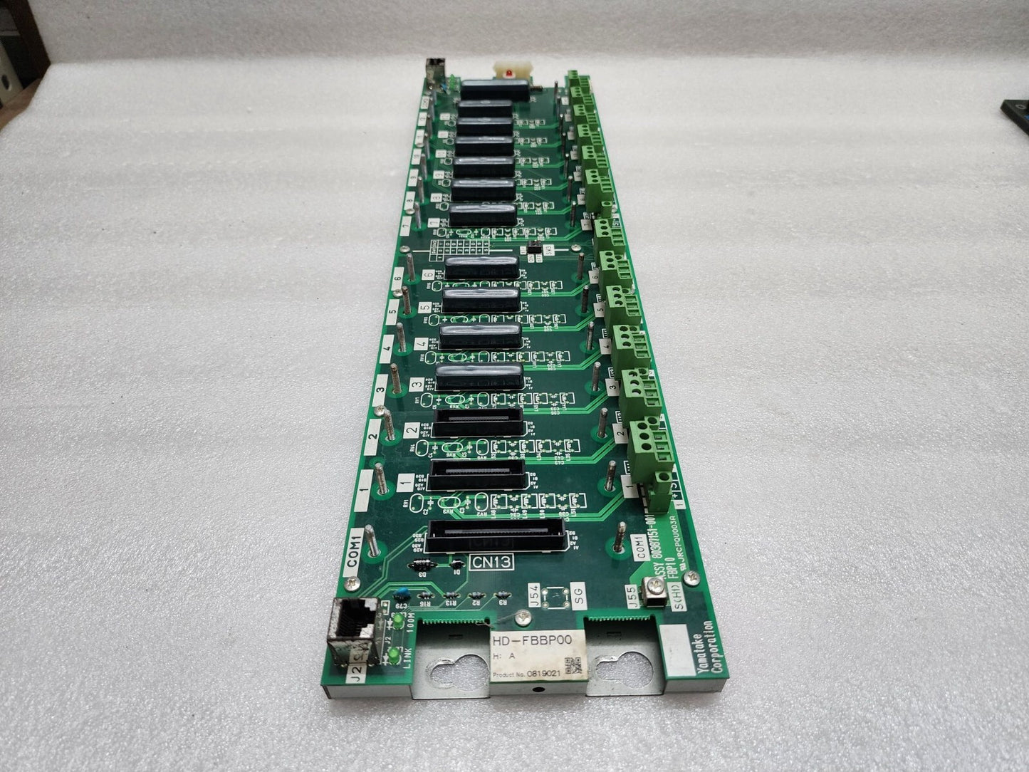 YAMATAKE CORPORATION HD-FBBP00 BOARD 0819021 ASSY 80387151-001 FBP10