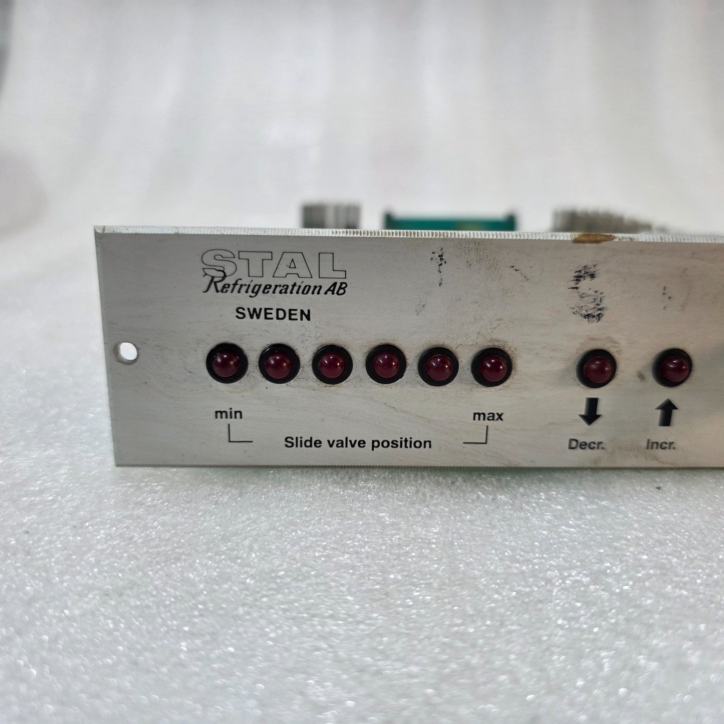 STAL REFRIGERATION AB COMPRESSOR CONTROLLER 1897 475-A SLIDE VALVE POSITION CONT