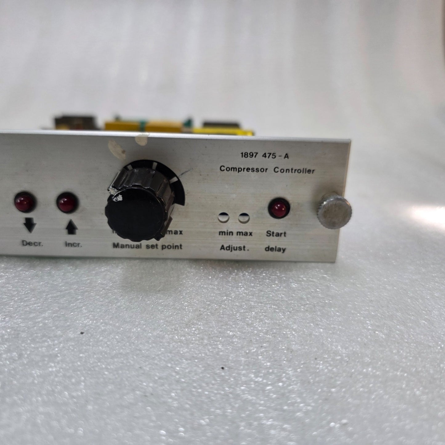 STAL REFRIGERATION AB COMPRESSOR CONTROLLER 1897 475-A SLIDE VALVE POSITION CONT