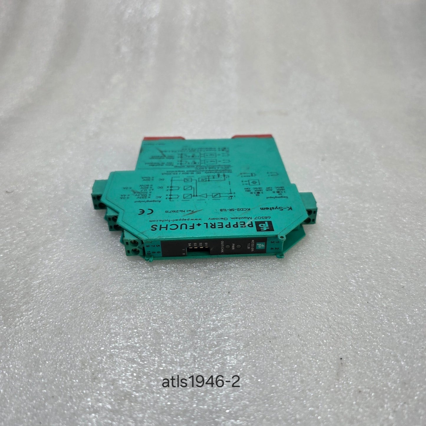 PEPPERL+FUCHS KCD2-SR-1LB RELAY MODULE 216713 SIGNAL INTERFACE