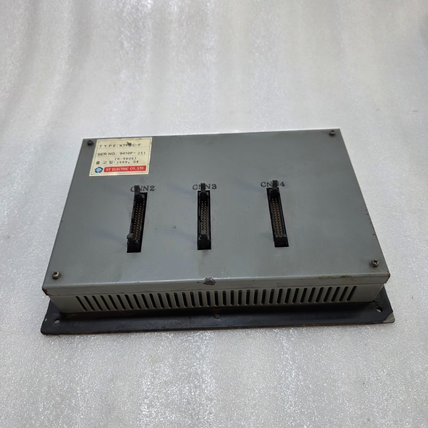 KT ELECTRIC KTP FC-F INDUSTRIAL CONTROL UNIT SERIAL 9410F-251 KTE PANEL DEVICE