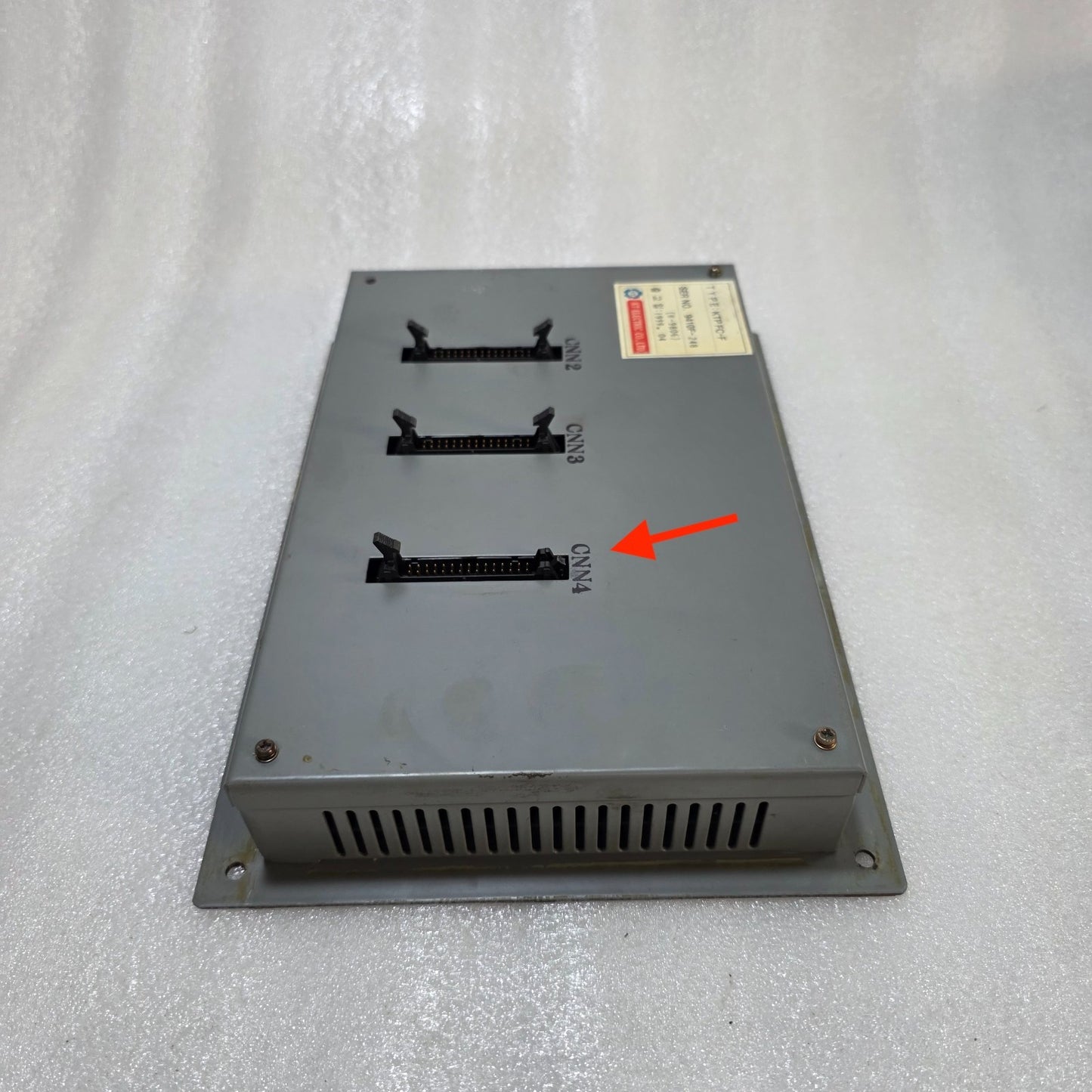 KT ELECTRIC KTP FC-F INDUSTRIAL CONTROL UNIT SERIAL 9410F-248