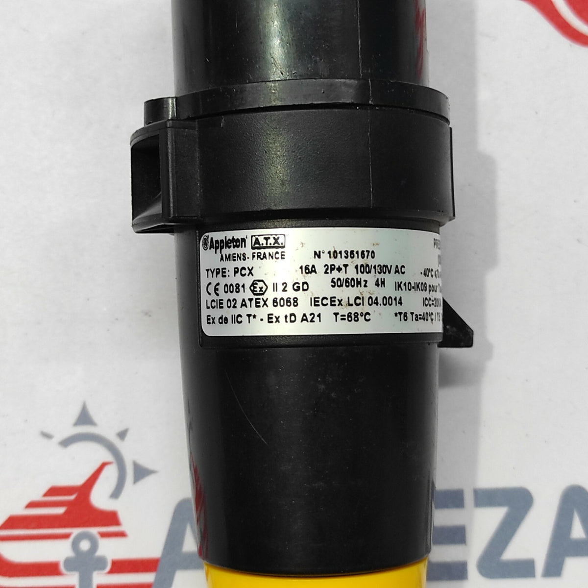 ATX PRE316PY MOBILE SOCKET PLUG 16A 100/130V 097430