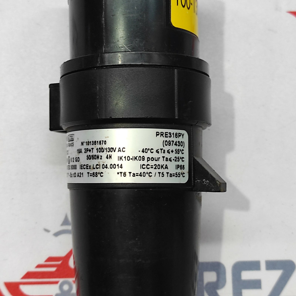 ATX PRE316PY MOBILE SOCKET PLUG 16A 100/130V 097430