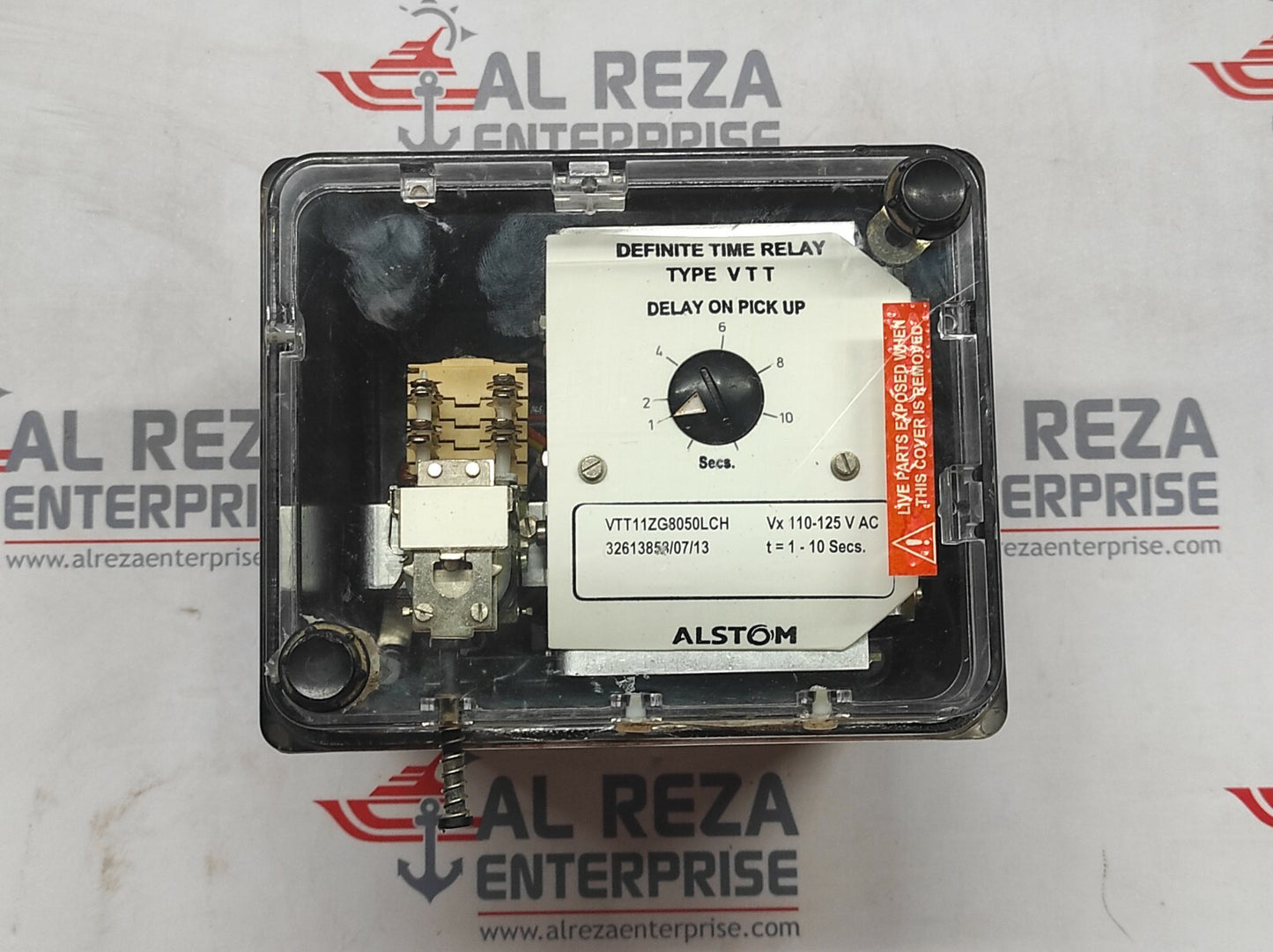 ALSTOM VTT DEFINITE TIME RELAY VTT11ZG8050LCH 110-125V AC