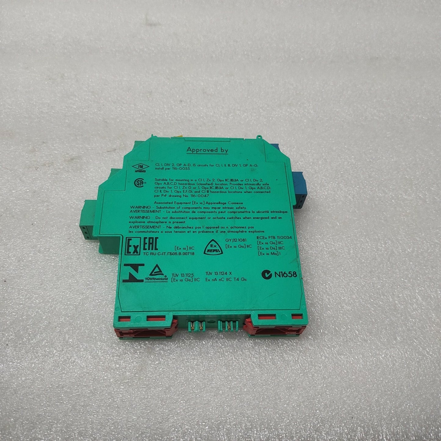 PEPPERL + FUCHS KFD2-SR2-EX2.W SWITCH AMPLIFIER 132960