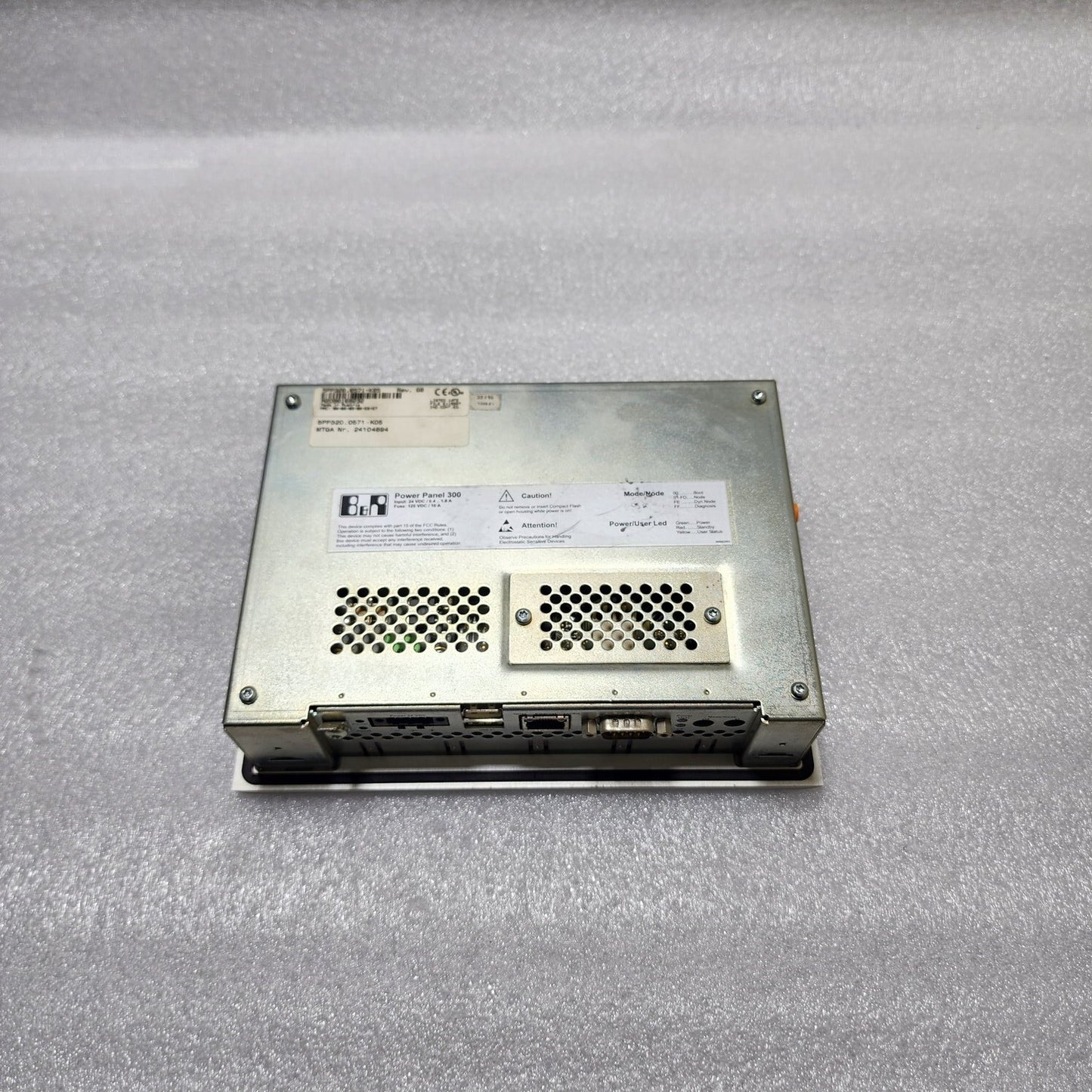 METTLER TOLEDO 5PP320.0571-K05 POWER PANEL 300 24VDC