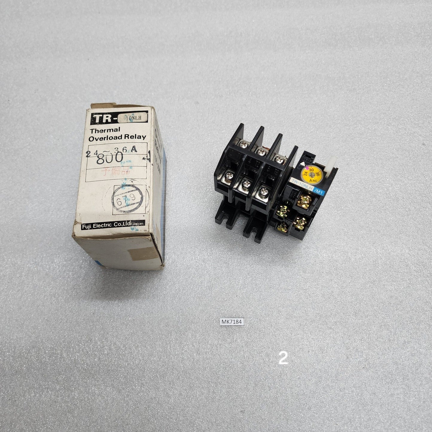 FUJI ELECTRIC TR-10NLH /M1 THERMAL OVERLOAD RELAY 24–36A ADJUSTABLE