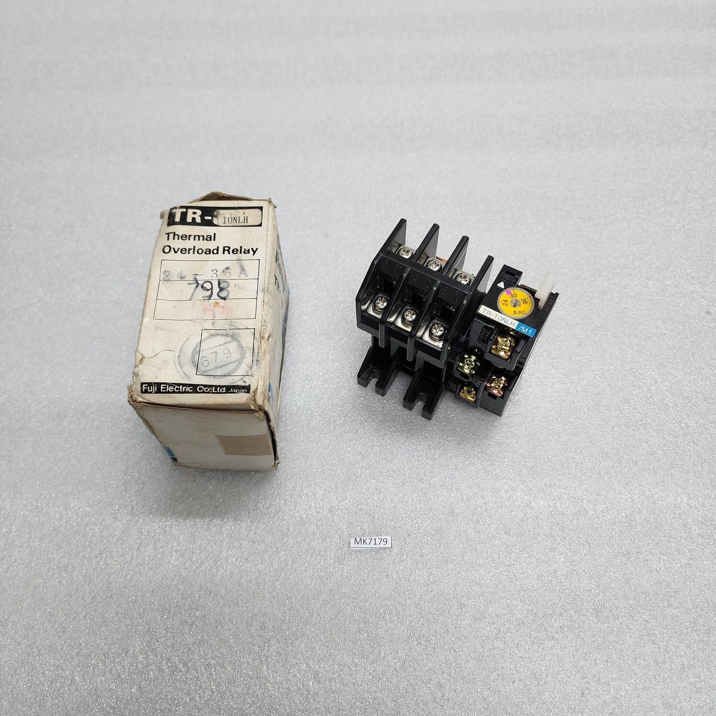 FUJI ELECTRIC TR-10NLH/M1 THERMAL OVERLOAD RELAY 24-36A