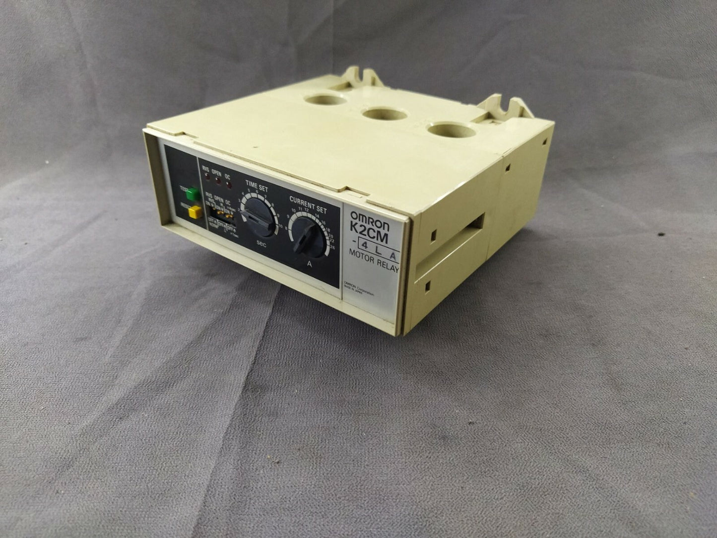 Omron K2CM 4LA Motor Relay 400-440 VAC K2CM4LA