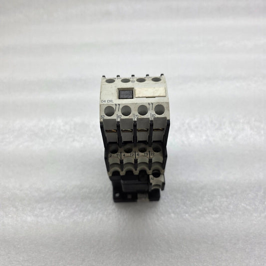 MOELLER DIL00AM-01 CONTACTOR COIL VOLTAGE 190-220V AUXILIARY 04 DIL
