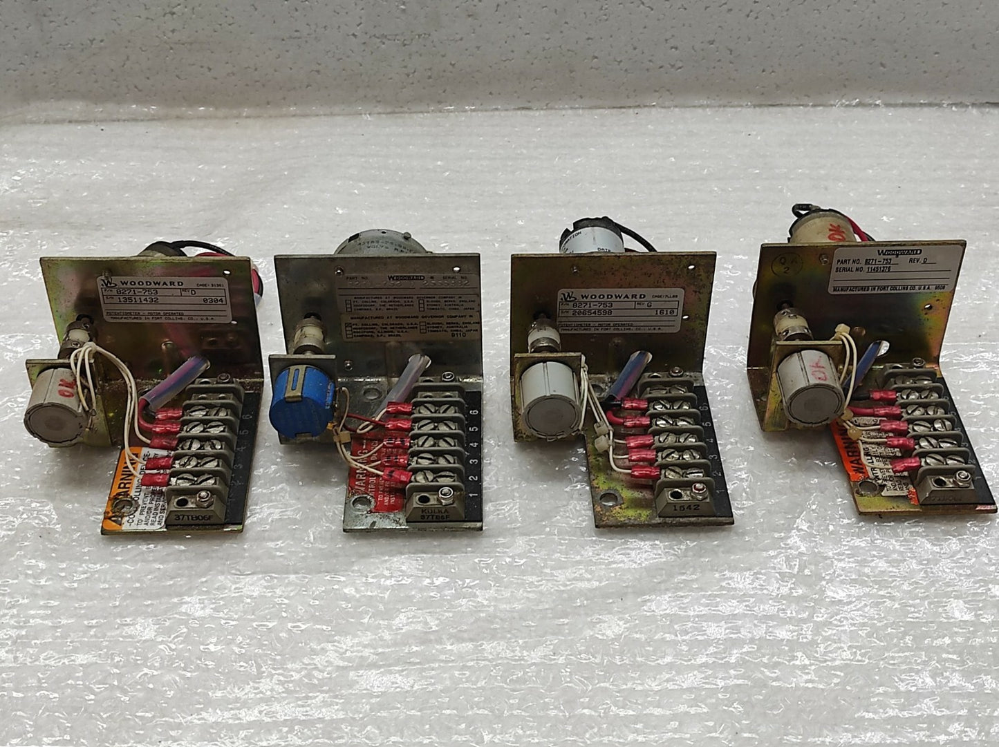Woodward 8271-753 Potentio Meter Relay Revision D