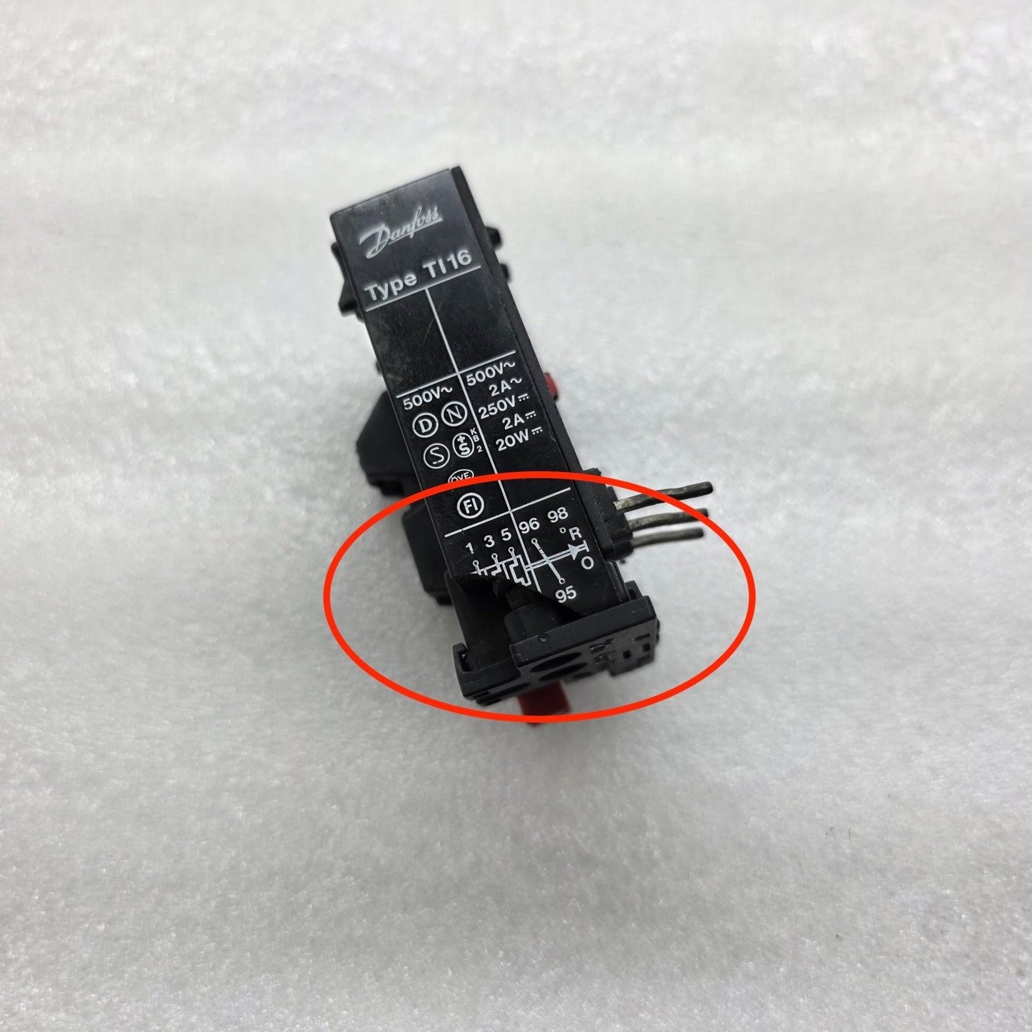 DANFOSS TI 16 OVERLOAD RELAY