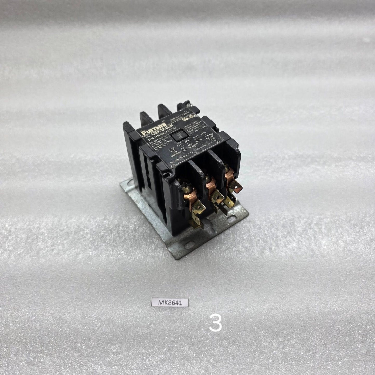 FURANS 42BF35AJAJN MAGNETIC CONTACTOR 30A HN53CC024J 24VAC