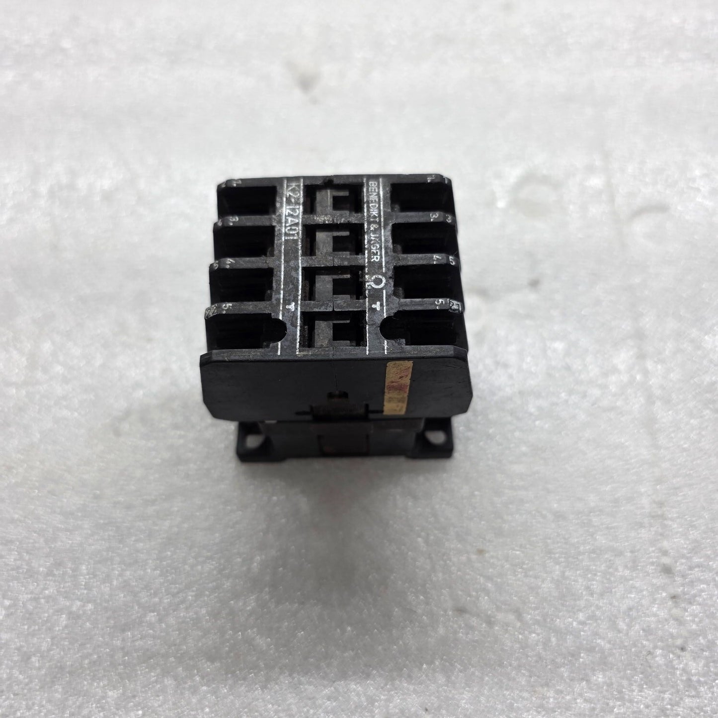BENEDIKT & JAGER K2-12A01 MAGNETIC CONTACTOR 30A