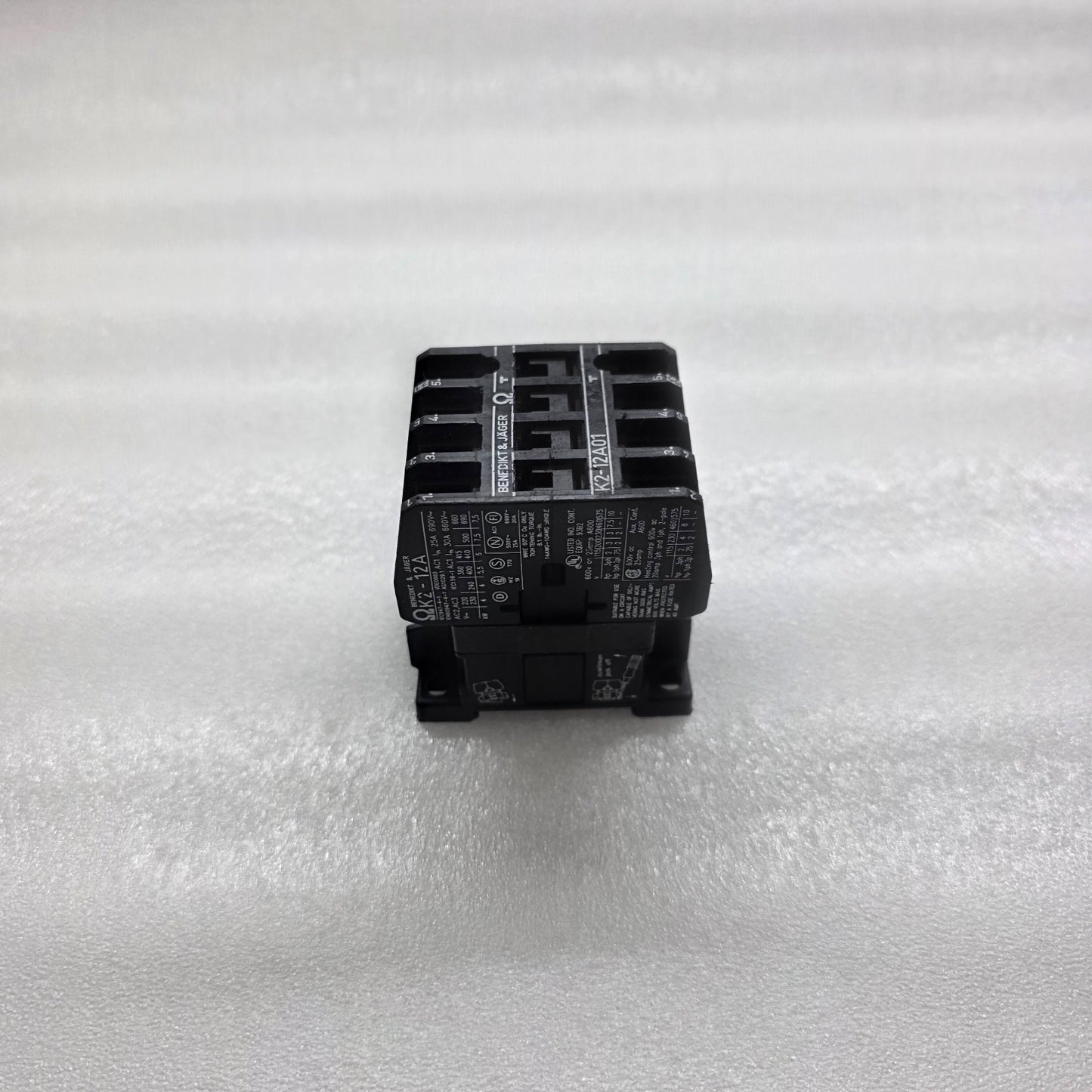 BENEDIKT & JAGER K2-12A01 MAGNETIC CONTACTOR 30A