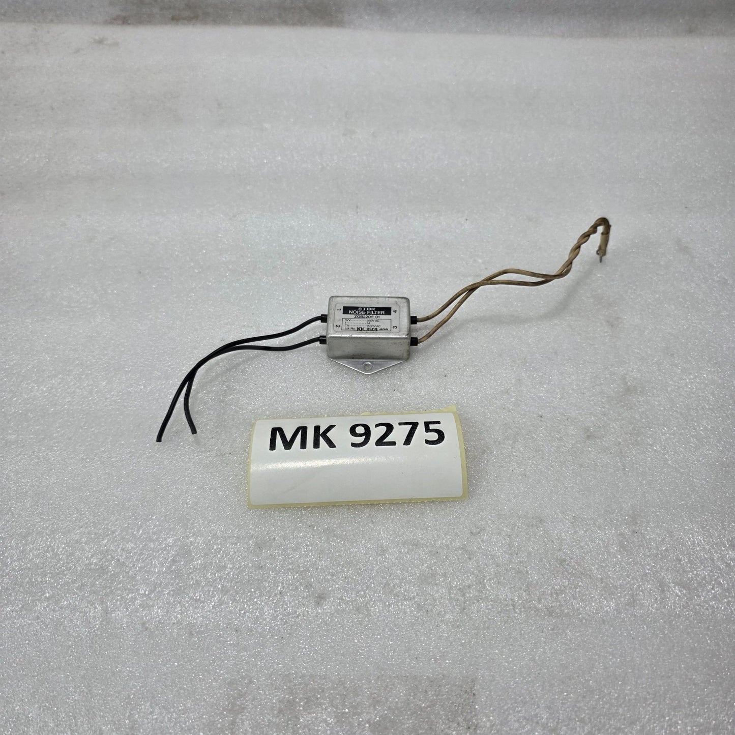 TDK ZGB2201-01 NOISE FILTER 250V AC 1A INDUSTRIAL EMI FILTER MODULE | MADE IN JA