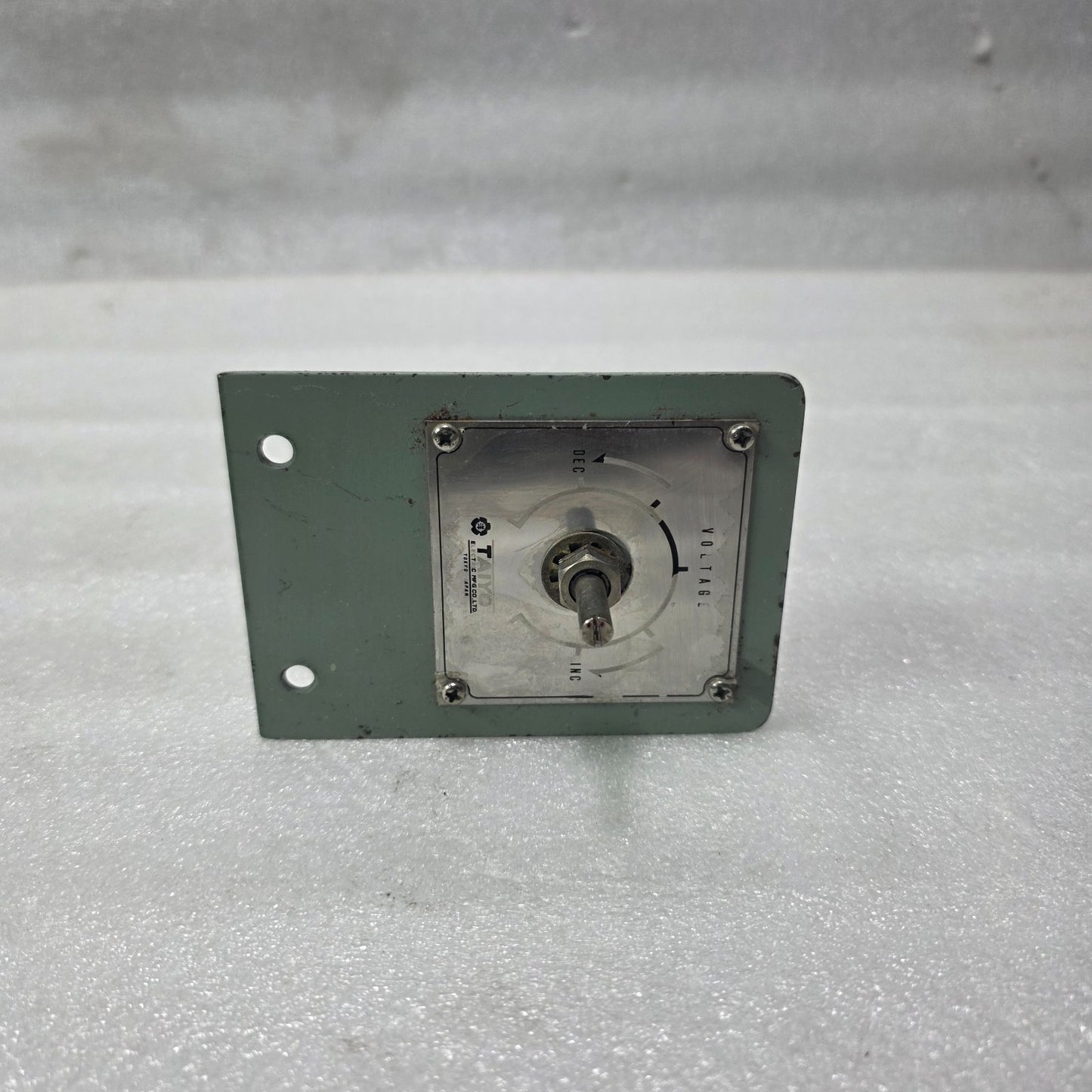 TAIYO ELECTRIC PIGEON F50 500Ω WIRE WOUND RHEOSTAT PANEL MOUNT VARIABLE RESISTOR
