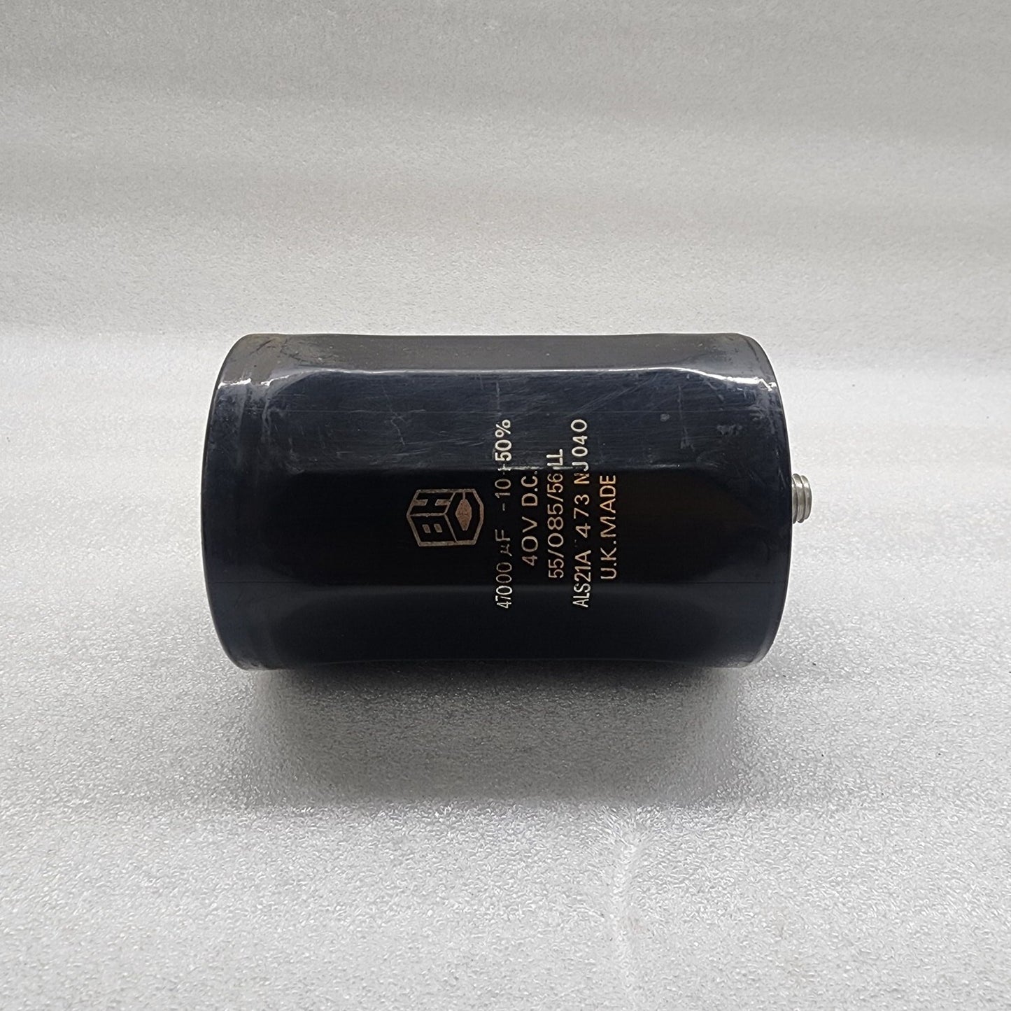 BHC AEROVAX ALS21A 473 NJ040 ELECTROLYTIC CAPACITOR 55/085/56 LL