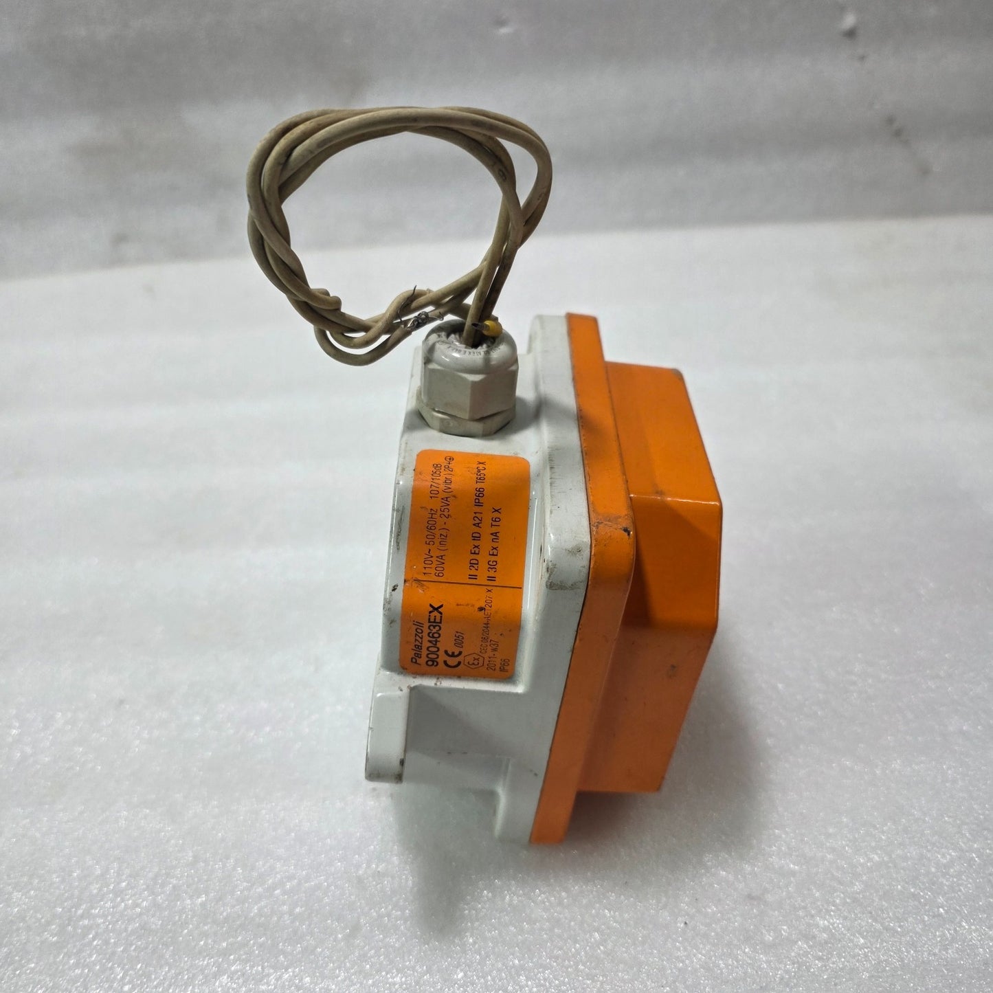 PALAZZOLI 900463EX EXPLOSION PROOF SIGNAL DEVICE 110V AC IP66 ATEX CERTIFIED IND