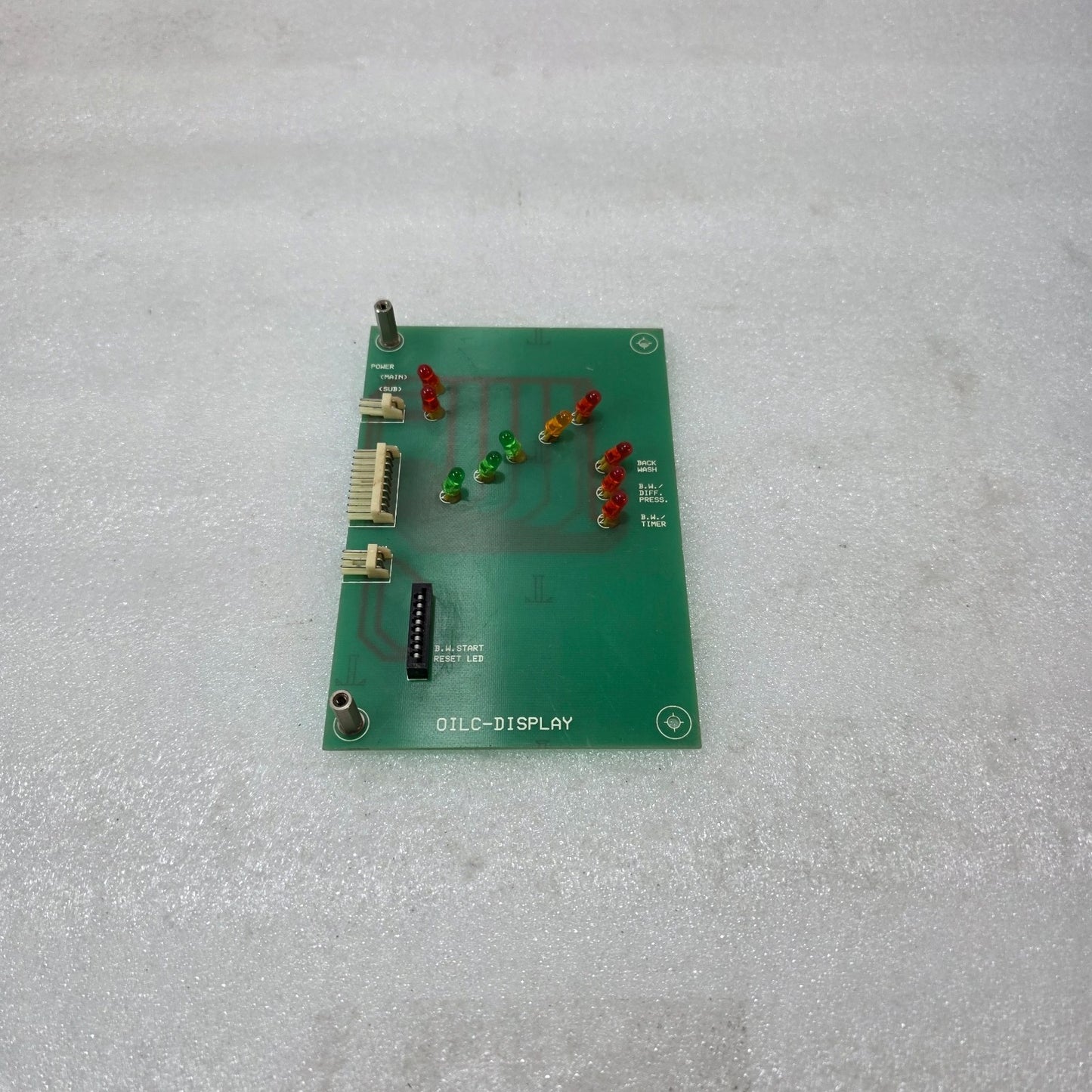 OILC-DISPLAY INDUSTRIAL LED INDICATOR PCB | OIL LUBRICATION CONTROL PANEL BOARD