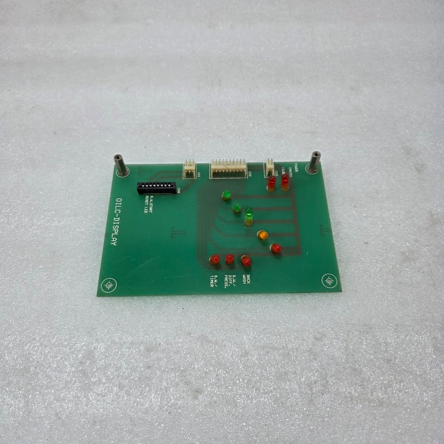 OILC-DISPLAY INDUSTRIAL LED INDICATOR PCB | OIL LUBRICATION CONTROL PANEL BOARD