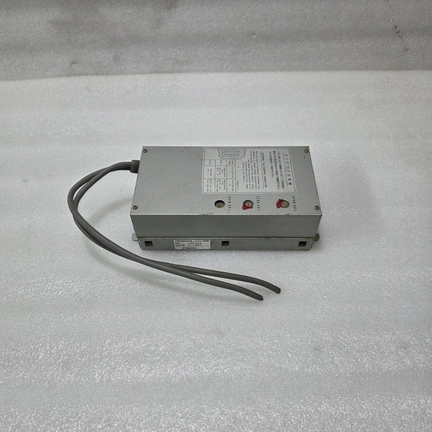 OHKURA HPSR002 A02 C02 INDUSTRIAL MODULE | CONTROL UNIT BOARD | MADE IN JAPAN |