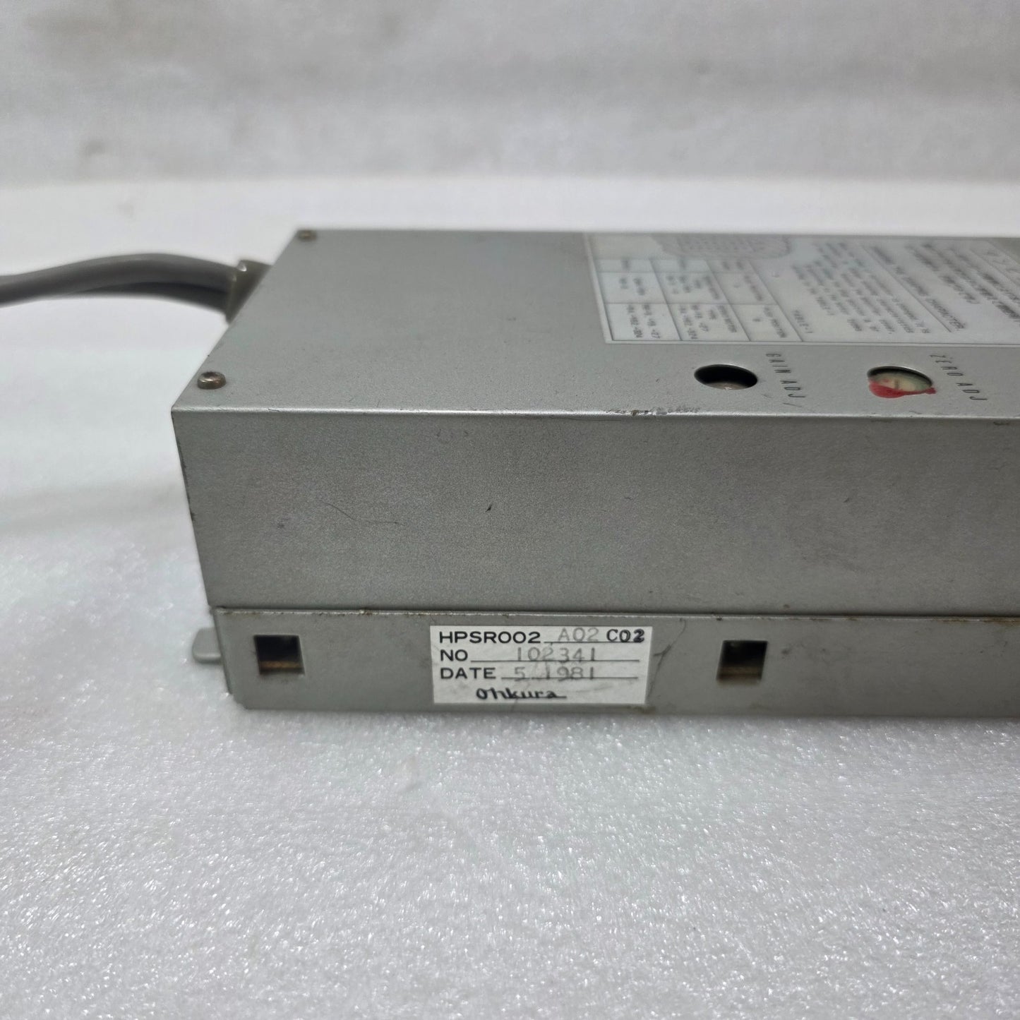 OHKURA HPSR002 A02 C02 INDUSTRIAL MODULE | CONTROL UNIT BOARD | MADE IN JAPAN |