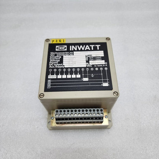 DEIF 77894.42 INWATT TRANSDUCER NGS 440V
