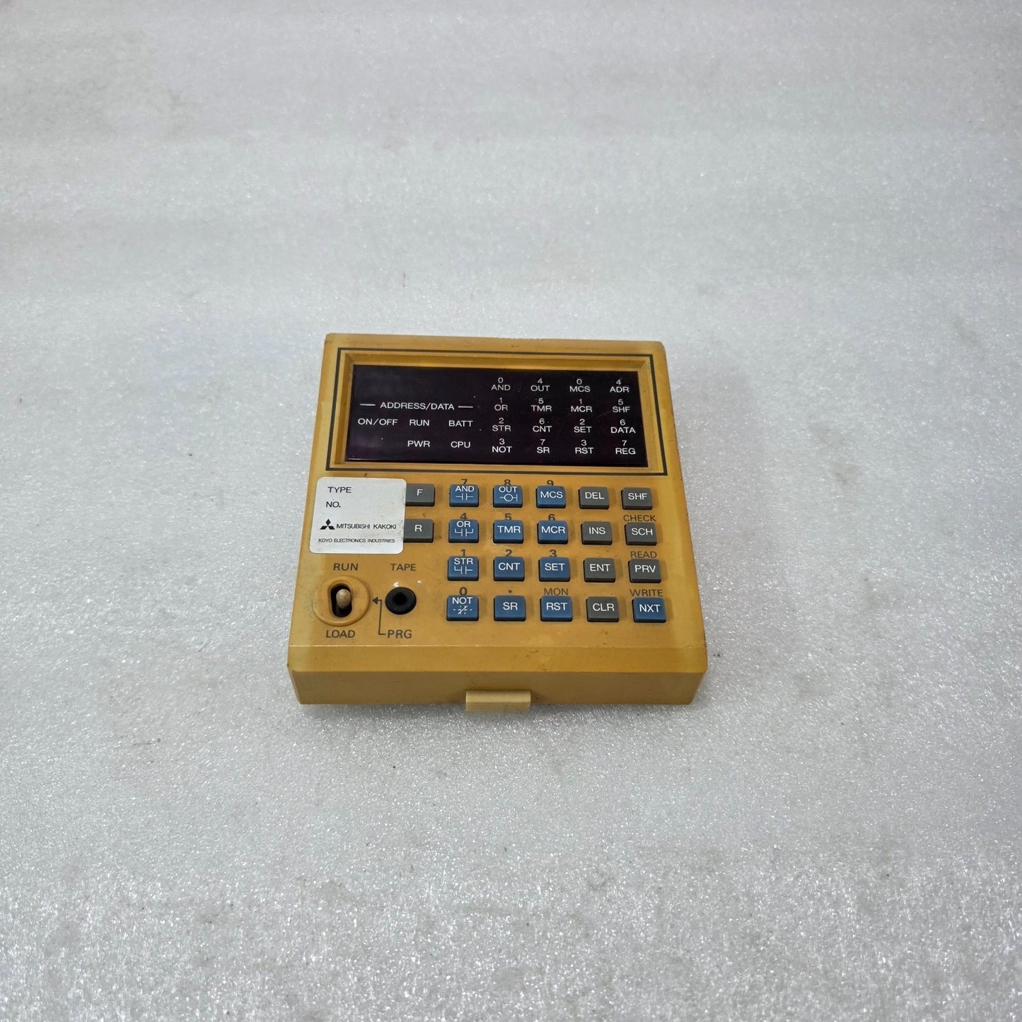 MITSUBISHI KOYO PLC PROGRAMMING CONSOLE | HANDHELD PROGRAMMER UNIT | INDUSTRIAL