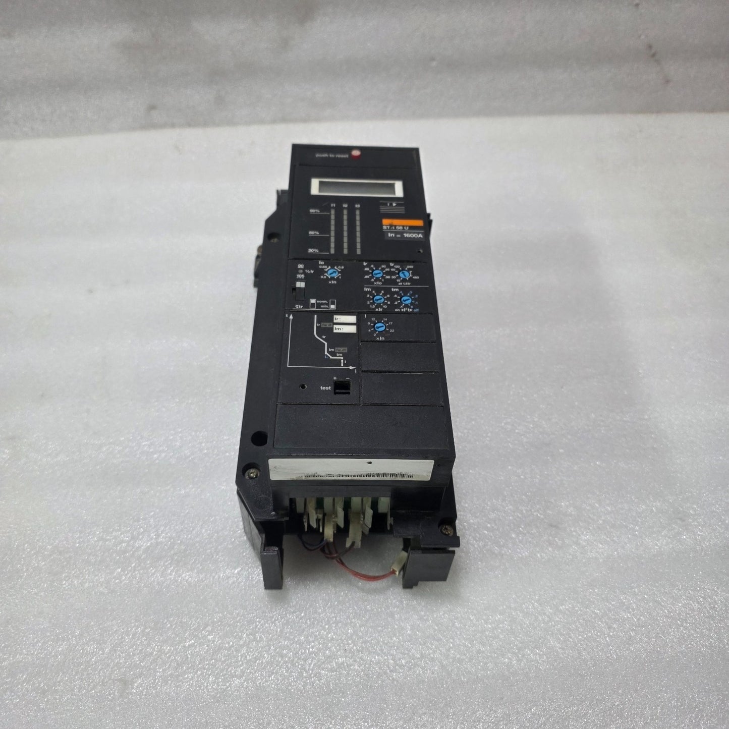 MERLIN GERIN STR 58U PROTECTION UNIT | 24V DC SUPPLY | 1600A TRIP UNIT | INDUSTR