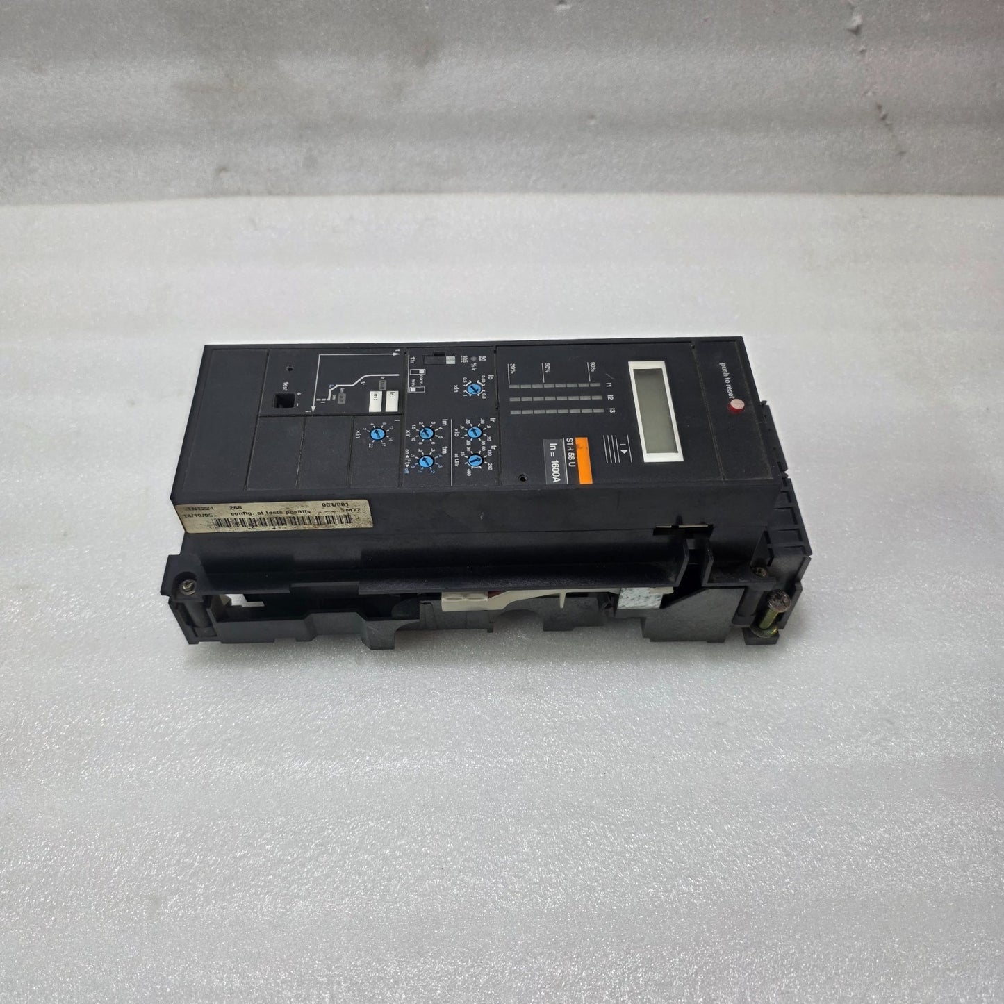 MERLIN GERIN STR 58U PROTECTION UNIT | 24V DC SUPPLY | 1600A TRIP UNIT | INDUSTR
