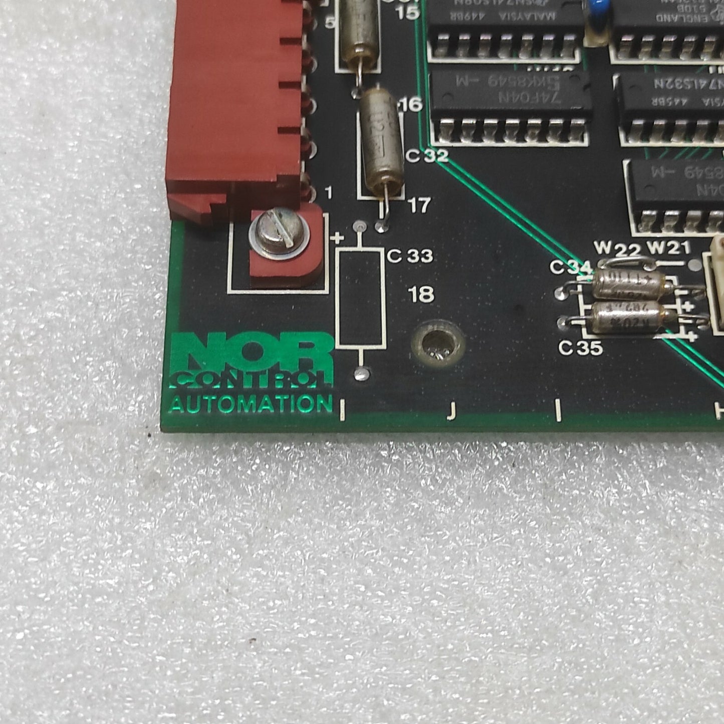 NOR CONTROL NN-791 I/O PROCESSOR CARD NN791.10 HER100261G