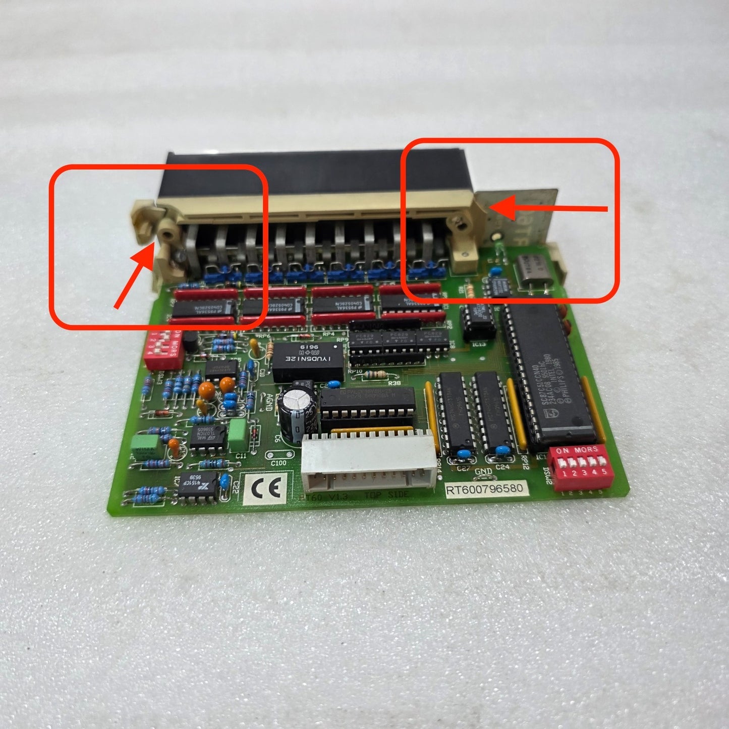 HITACHI RT60 INDUSTRIAL CONTROL MODULE RT600796580 BOARD