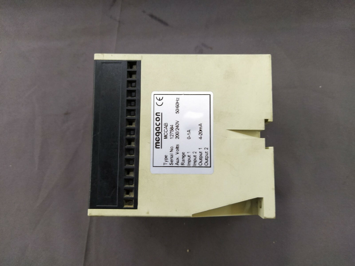 Megacon MCCAB Current Transducer 200/240V