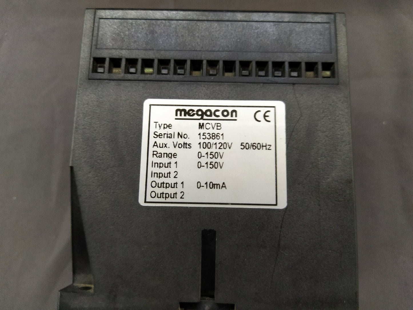 Megacon MCVB Voltage Transducer 100/120V AC