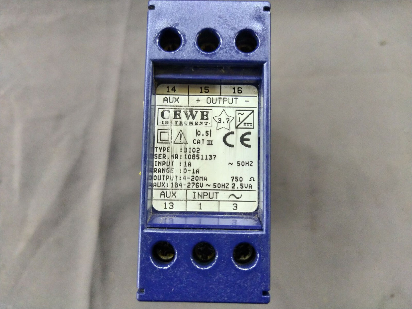 CEWE DI02 AC Current Transducer