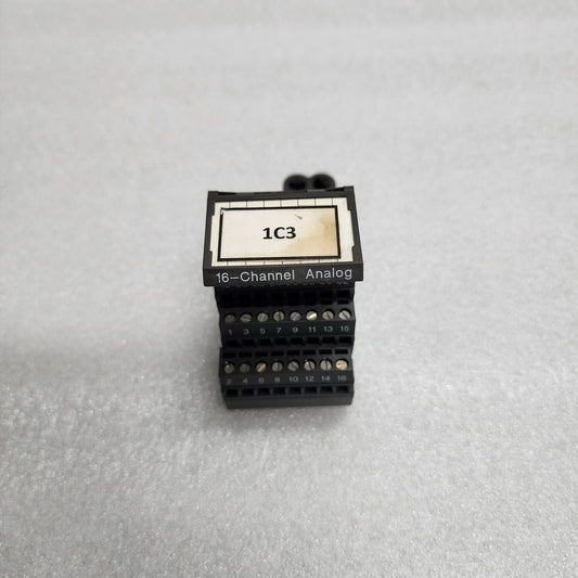 FISHER-ROSEMOUNT KJ3223X1-EA1 16-CHANNEL ANALOG TERMINAL BLOCK 12P2867X022 REV E