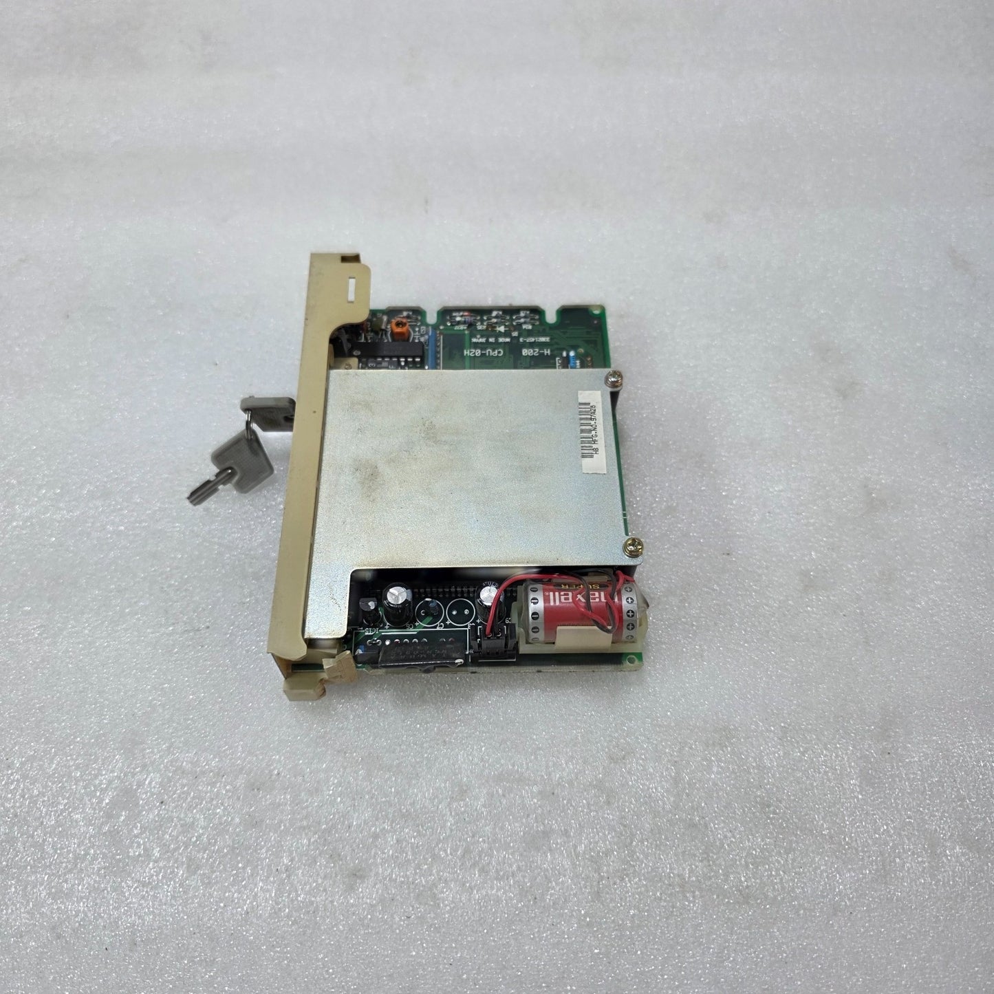 HITACHI H-SERIES H-200 PLC CPU MODULE CPU-02H | 33021457-3 | INDUSTRIAL CONTROL