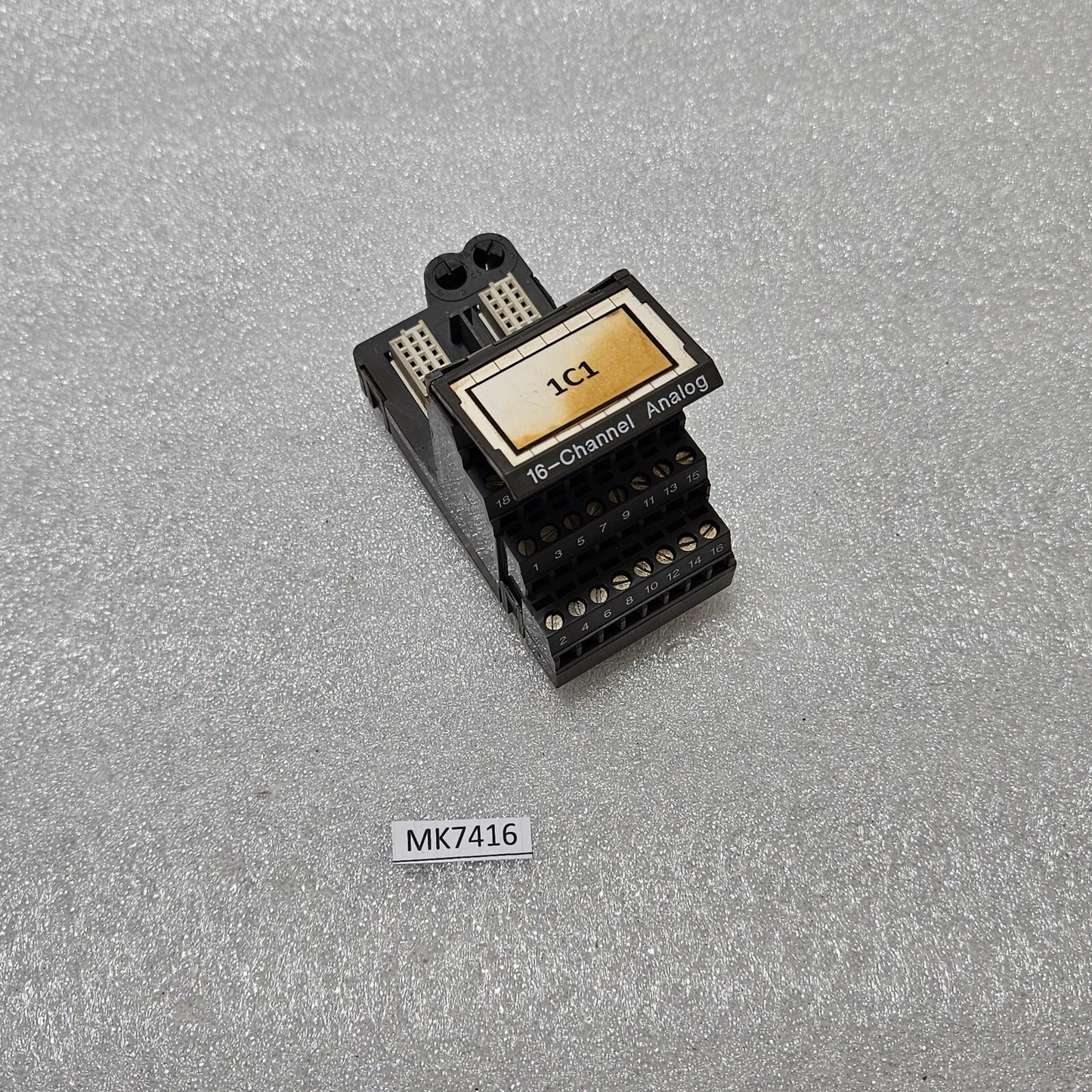 FISHER-ROSEMOUNT KJ3223X1-EA1 16-CHANNEL ANALOG TERMINAL BLOCK 12P2867X022 REV E