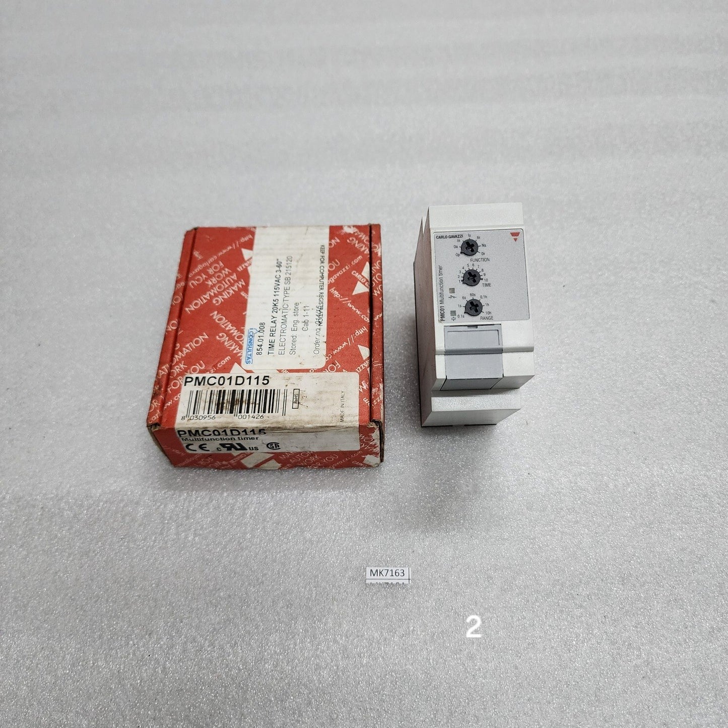 CARLO GAVAZZI PMC01D115 MULTIFUNCTION TIMER